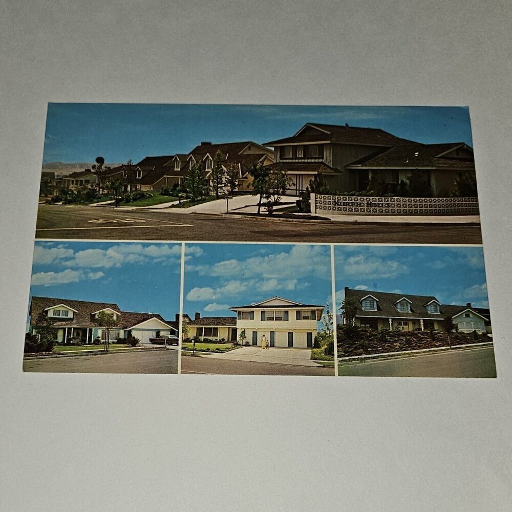 VTG North Hills California Giant Postcard UNUSED 6"x9" Ryness-Smith Developers